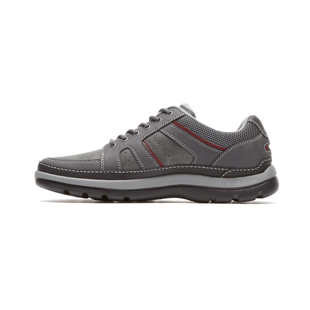 Rockport Mens Get Your Kicks Mudguard Blucher - Sneakers Dark Grey - LJE190763